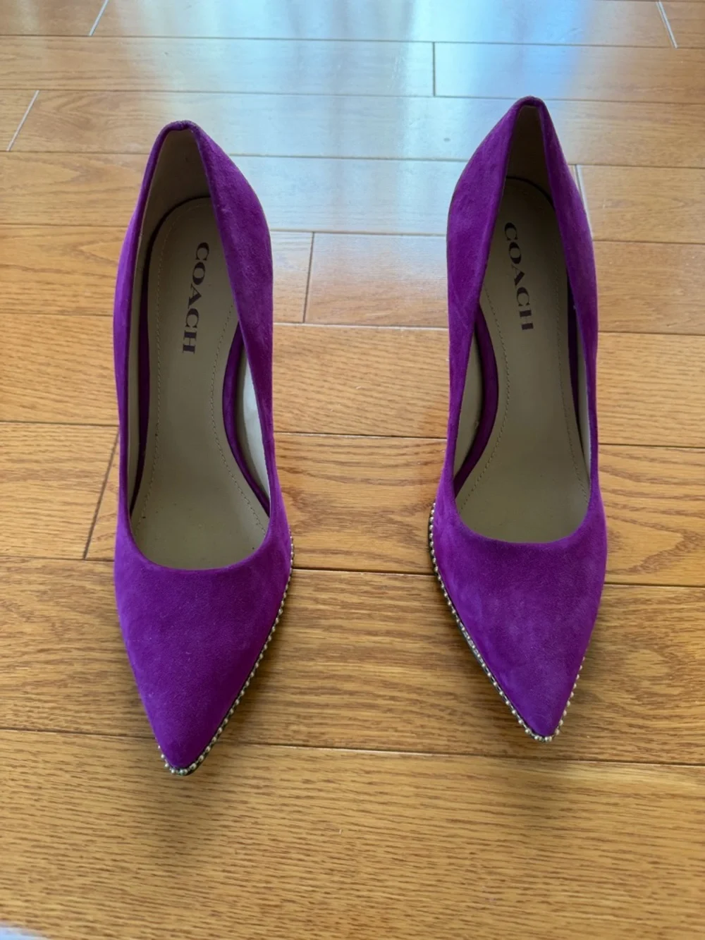 Coach Waverly Studded Pumps 🩷🌸🩷 - Picture 1 of 3